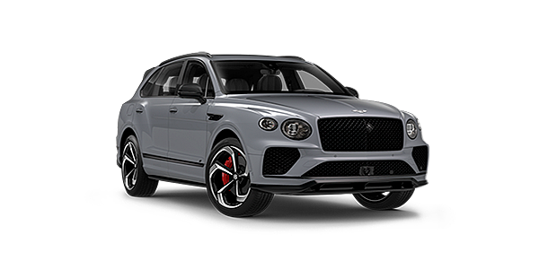 Bentley Tbilisi Bentley Bentayga S front three - quarter view with Cambrian grey exterior.